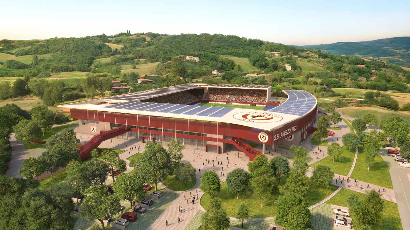 Projekt Arezzo City Stadium