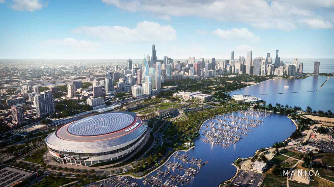 Projekt New Chicago Bears Stadium