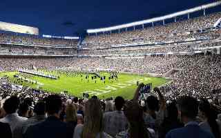 USA: Nowe wizualizacje wnętrza Beaver Stadium o pojemności 106 tysięcy miejsc