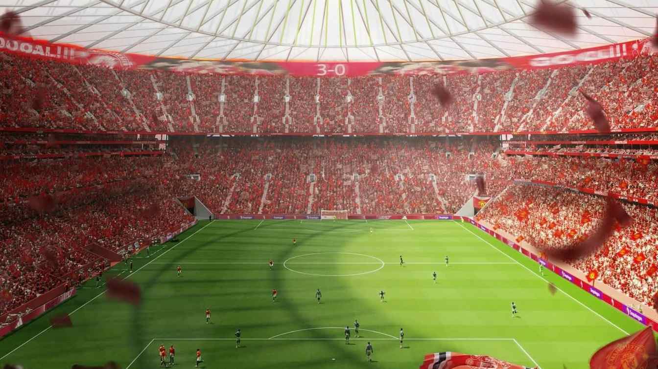 Wielu kibicom przyszły stadion Czerwonych Diabłów przypomina wyglądem namiot cyrkowy