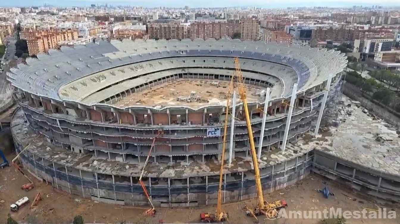 Budowa Nou Mestalla