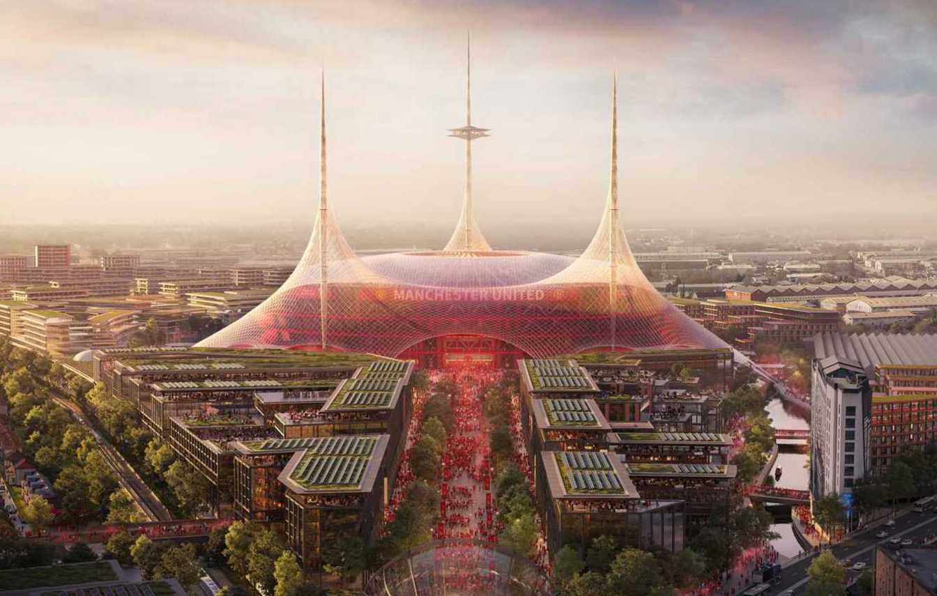 Projekt stadionu Manchesteru United budzi emocje. Były piłkarz Liverpoolu Jamie Carragher powiedział: Nie mogłem w to uwierzyć. To wygląda jak coś prosto z Dubaju. Manchester to robotnicza okolica. To nie przypomina Manchesteru United.