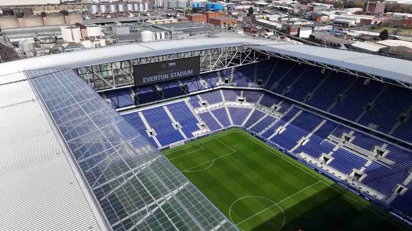 Budowa Hill Dickinson Stadium (Everton Stadium)