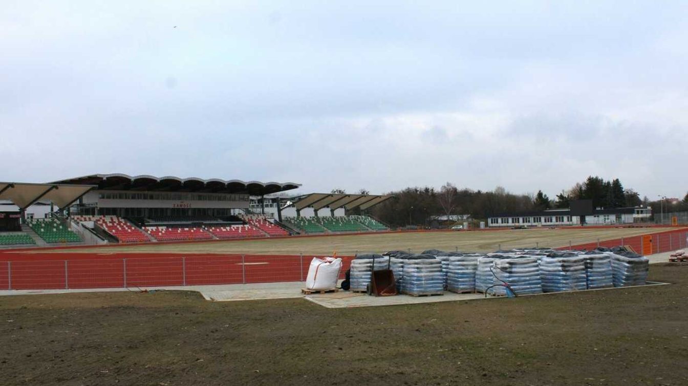 Budowa stadionu OSiR w Zamościu