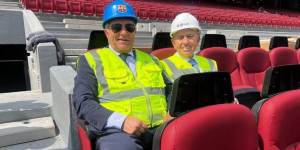 Hiszpania: Wizytacja na Camp Nou i prezentacja sieci Barça Mobile