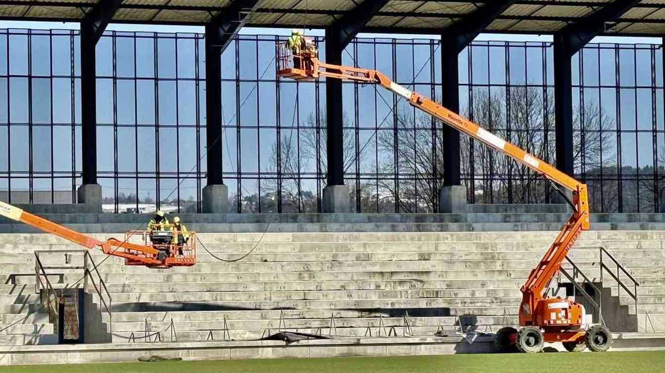Budowa Stadionu Miejskiego w Nowym Sączu (Stadion Sandecji)