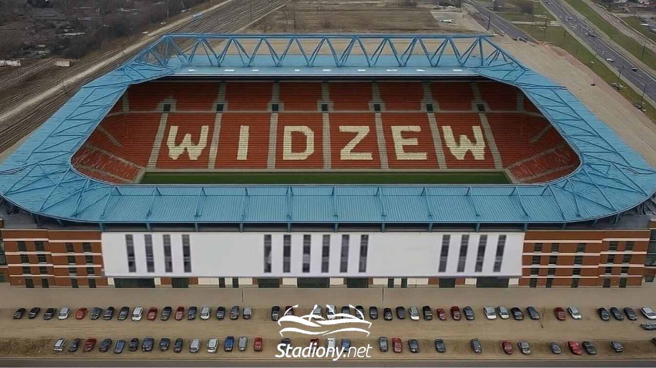  Rozbudowa stadionu Widzewa wiązałaby się również z powiększeniem sektora gości, przestrzeni wewnątrz obiektu czy parkingu.