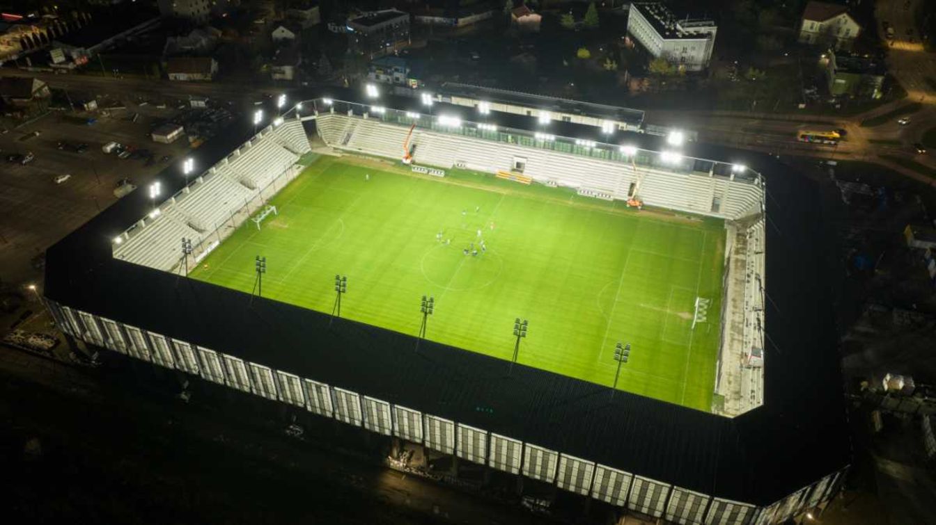 Budowa Stadionu Miejskiego w Nowym Sączu (Stadion Sandecji)