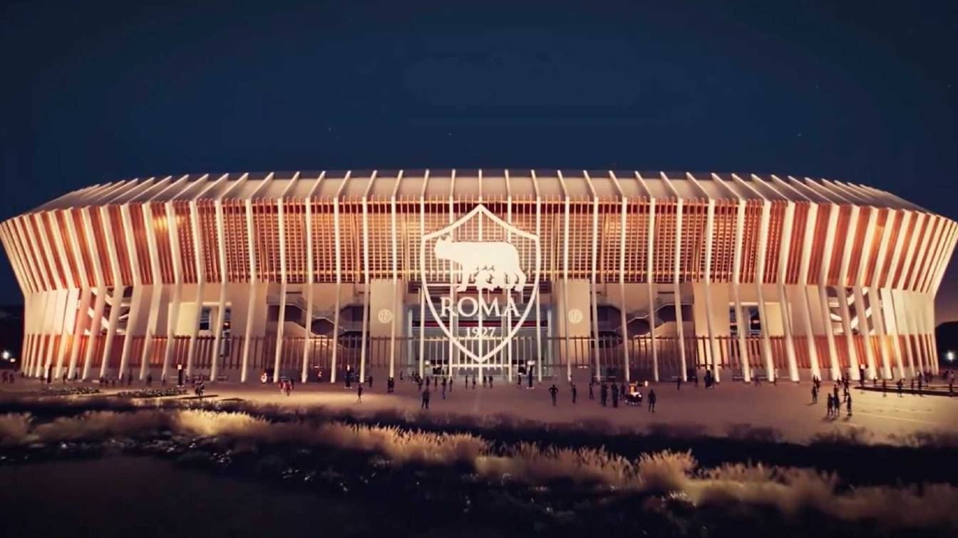 Wyjątkowo powolna jest włoska biurokracja. Projekt nowego stadionu dla AS Romy (na zdj.) od kilku miesięcy blokowany jest przez spór o to, czy na wskazanym terenie jest las, czy też nie.