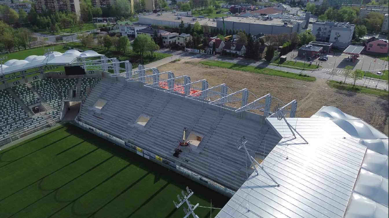 Budowa stadionu im. Braci Czachorów