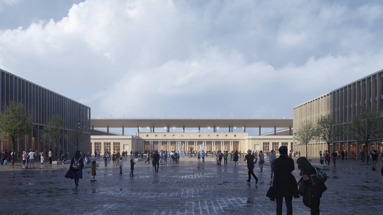 Projekt Stadionu Polonii Warszawa