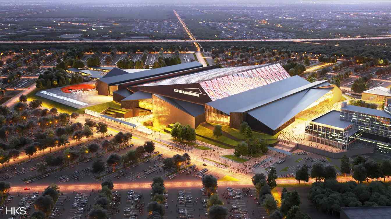 Projekt New Cleveland Browns Stadium