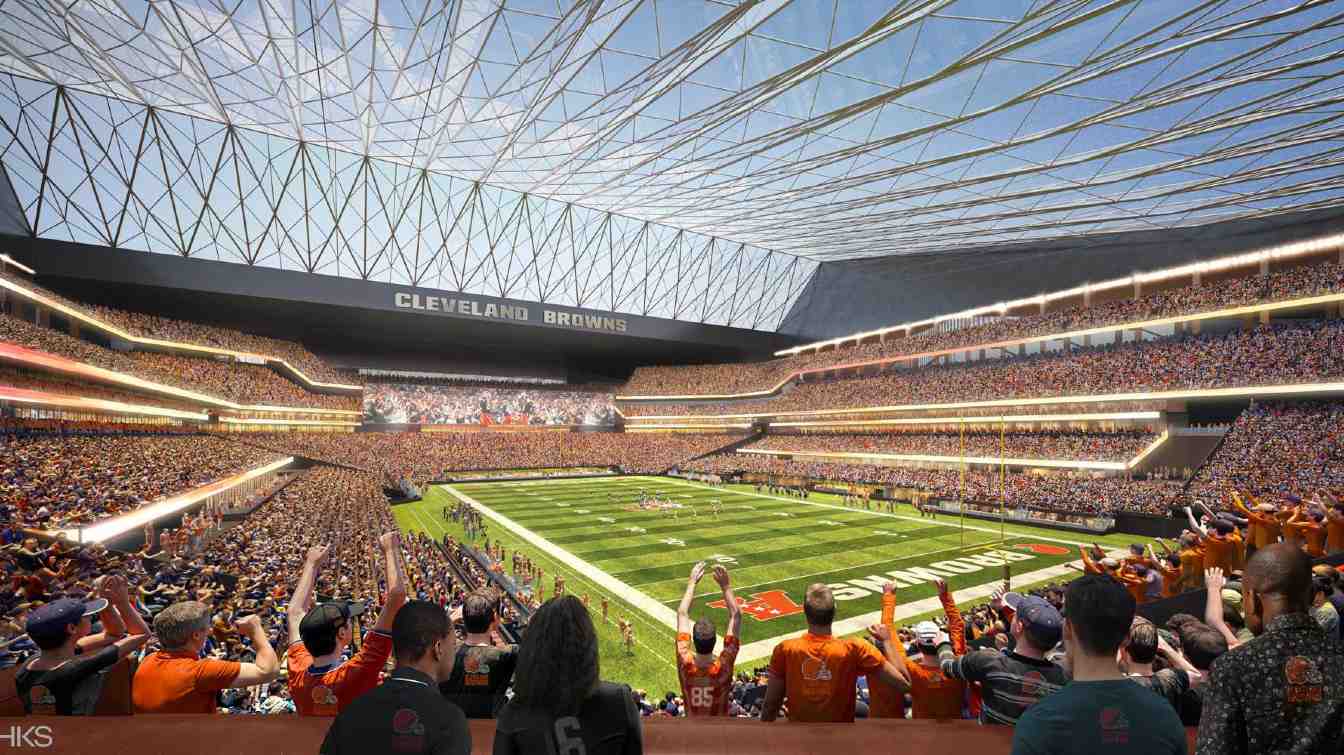 Projekt New Cleveland Browns Stadium