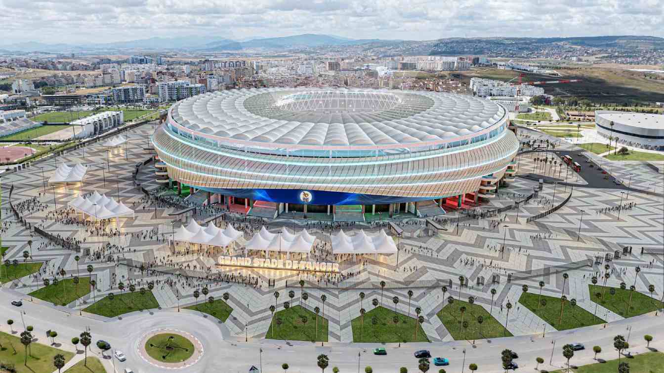 Grand Stade de Tanger ma szansę być nawet areną półfinałową Mistrzostw Świata w 2030 roku.