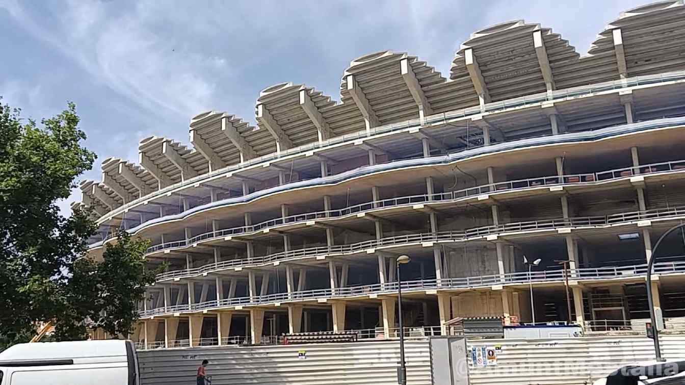 Budowa Nou Mestalla