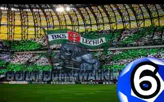 Polska: Frekwencja na stadionach Ekstraklasy | 6. kolejka sezonu 2025/26