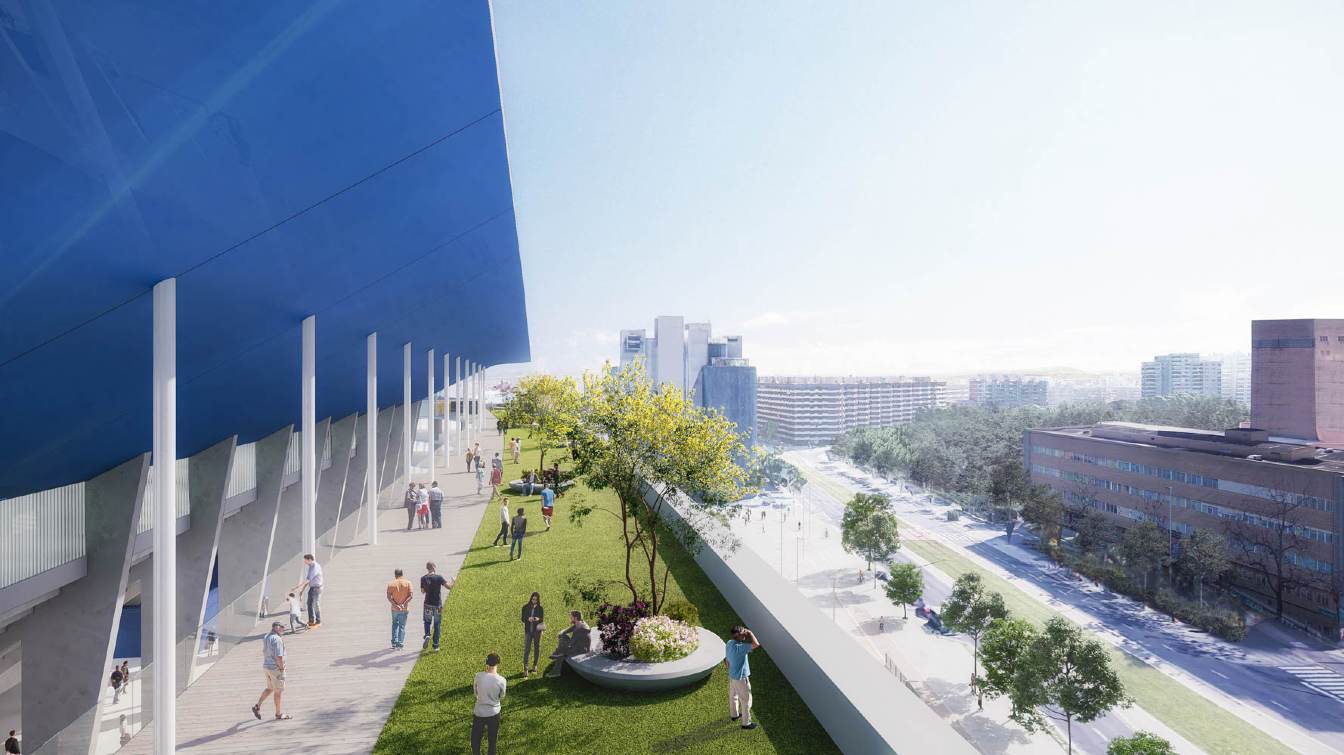 95% odpadów z nowego stadionu zostanie ponownie wykorzystanych.