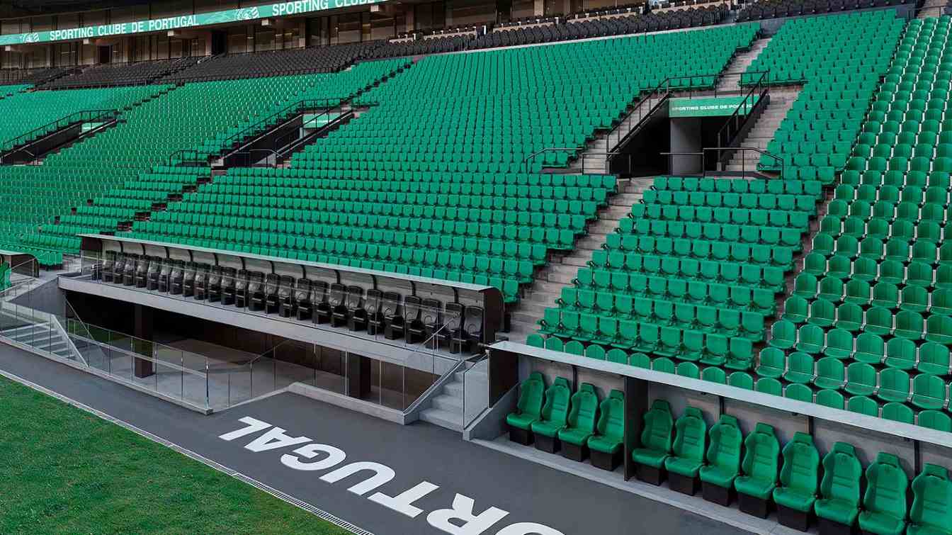 Sporting CP nazywa VIP Pitch Row innowacją, która zapewni niezapomniane wrażenia.