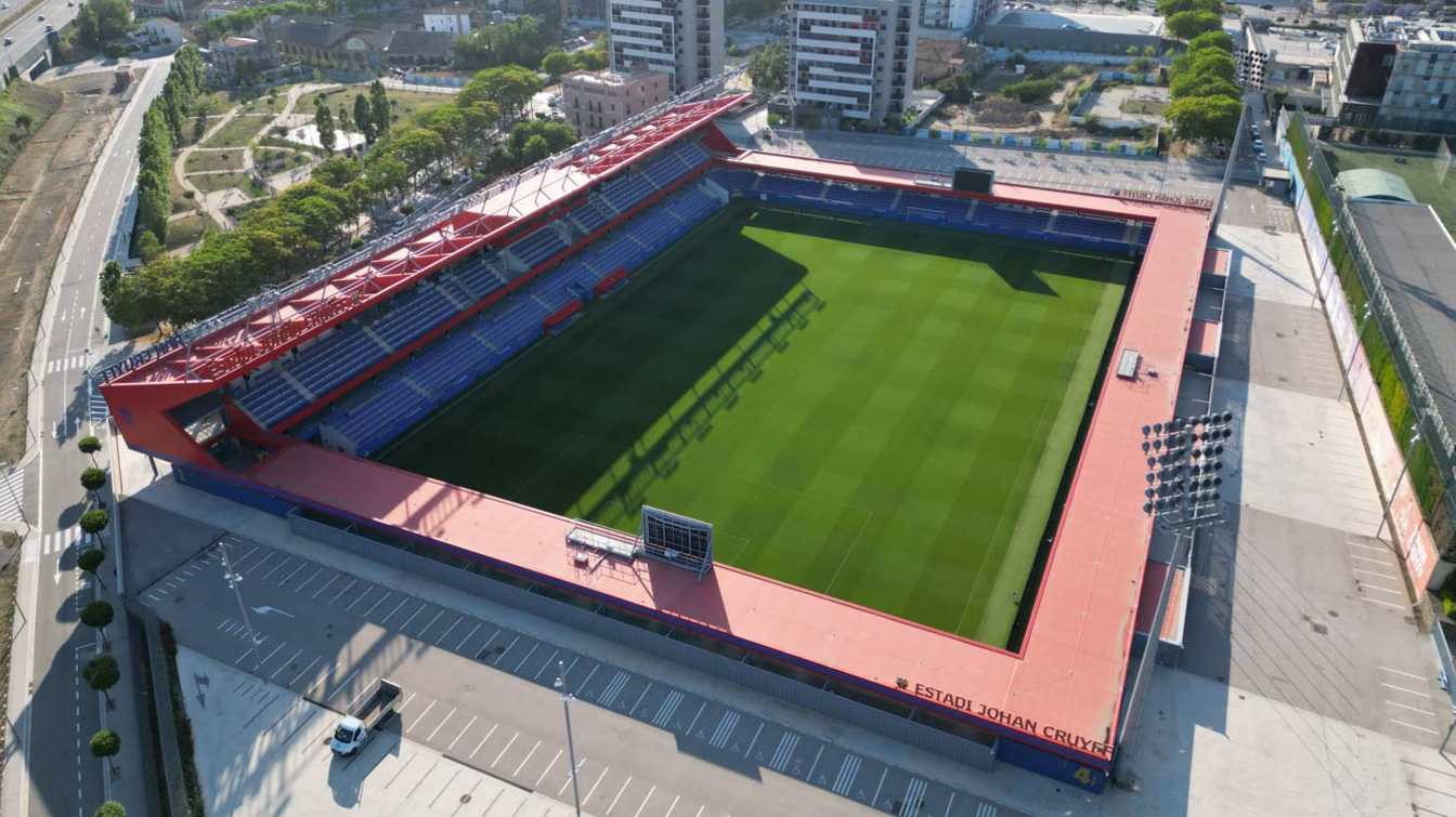 Estadi Johan Cruyff został otwarty w 2019 roku i zastąpił słynny MiniEstadi.