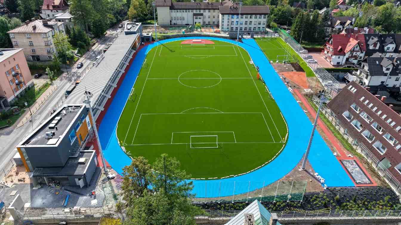 Budowa stadionu miejskiego przy ul. Orkana w Zakopanem