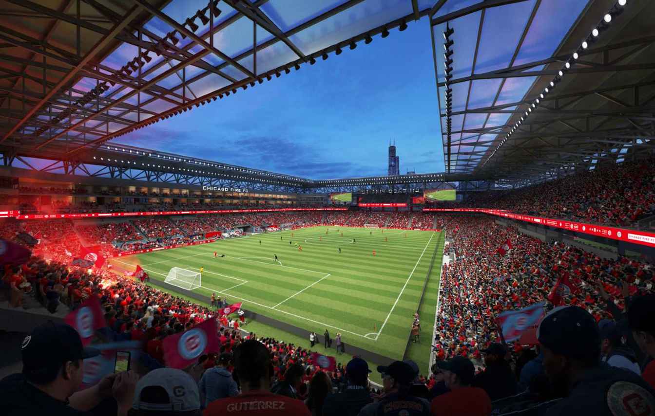 Projekt Chicago Fire FC Stadium