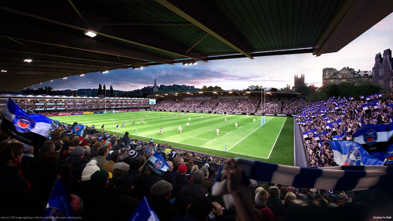Stadium for Bath Rugby