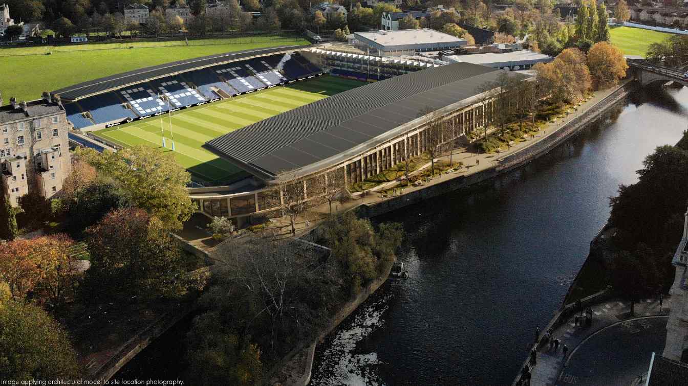 Stadium for Bath Rugby