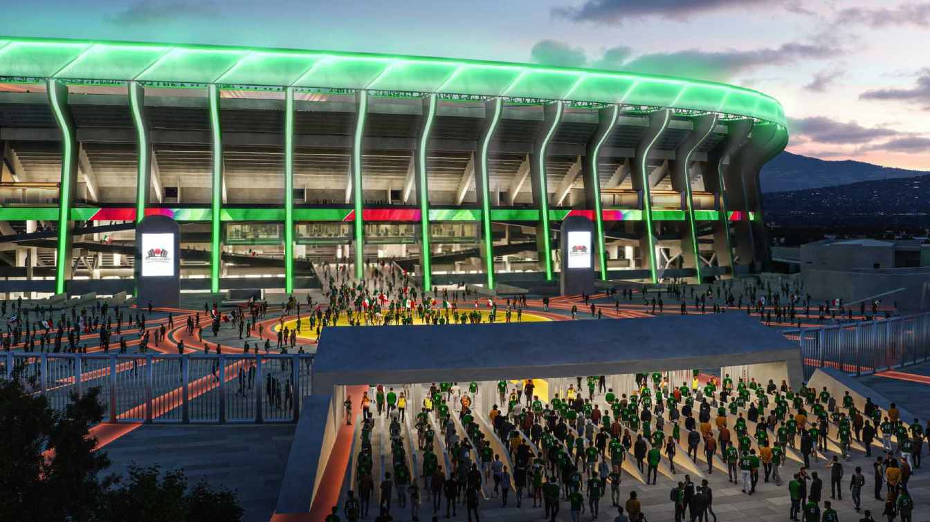 Jeśli prace skończą się na czas, Estadio Azteca zostanie jedynym obiektem w historii, który gościł trzy Mistrzostwa Świata.