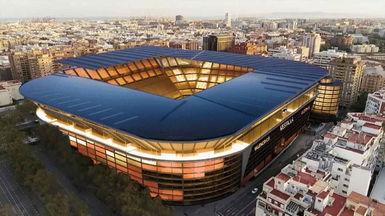Wizualizacja Estadio Mestalla