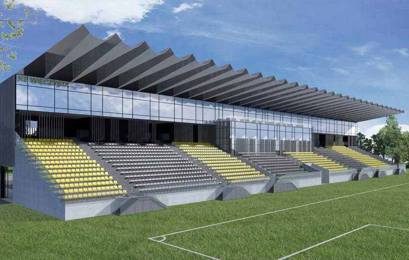 Projekt Stadionu Wieczystej Kraków