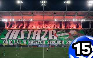 Polska: Frekwencja na stadionach Ekstraklasy | 15. kolejka sezonu 2025/2026