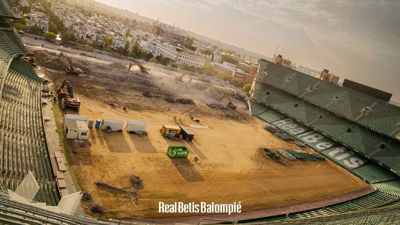 Budowa Estadio Benito Villamar&iacute;n