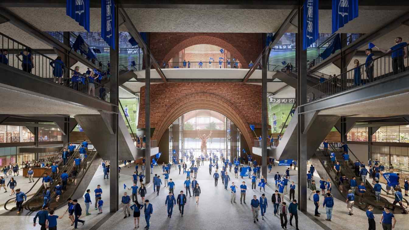 Projekt nowego stadionu piłkarskiego w dzielnicy Bordesley Green w Birmingham