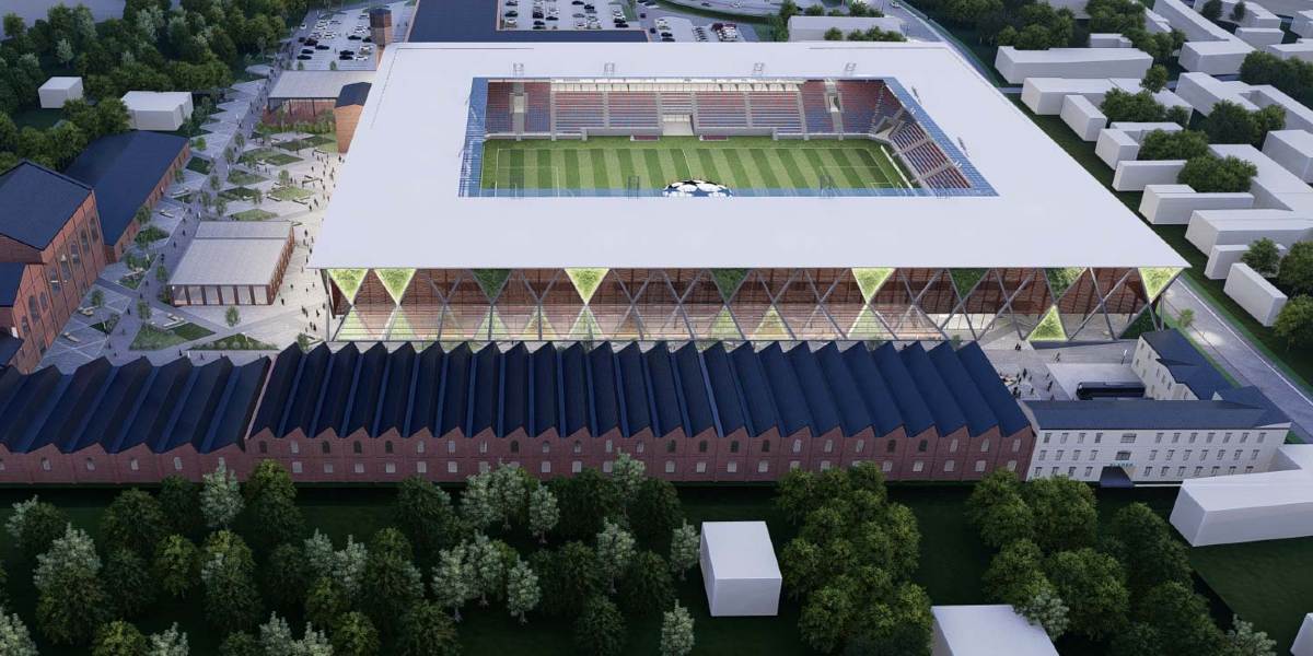 Częstochowa: Pierwsza licytacja terenów Elanexu – krok w stronę nowego stadionu Rakowa