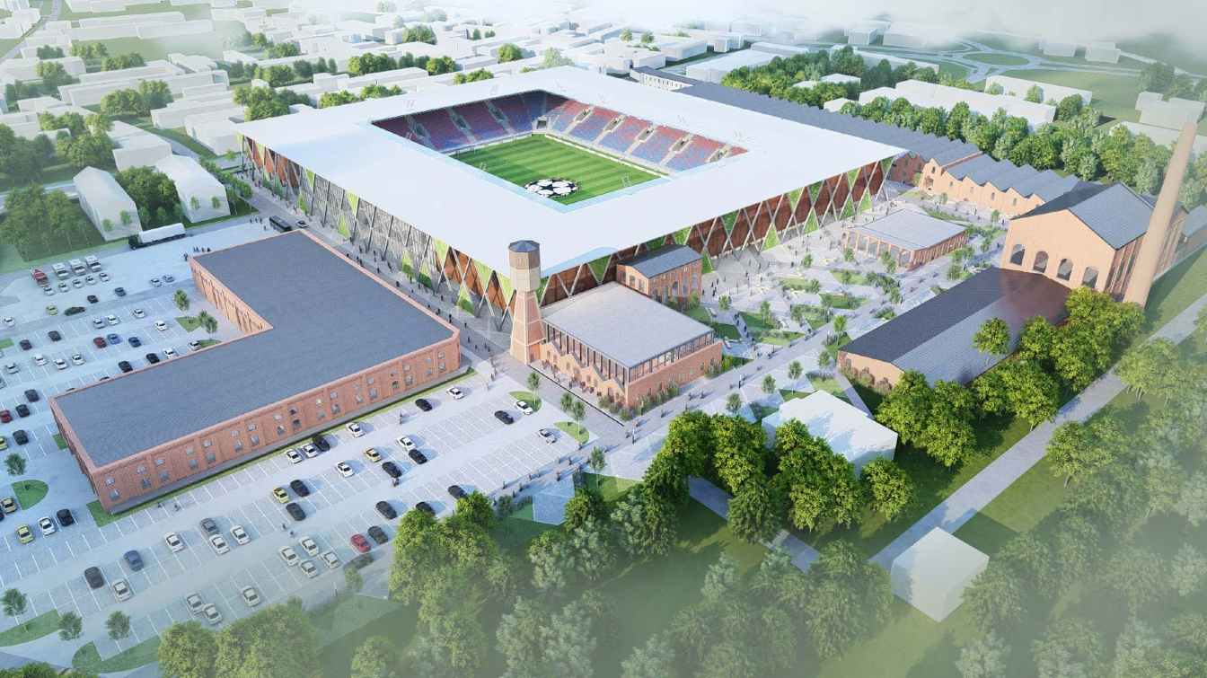 Projekt Stadionu Rakowa Częstochowa