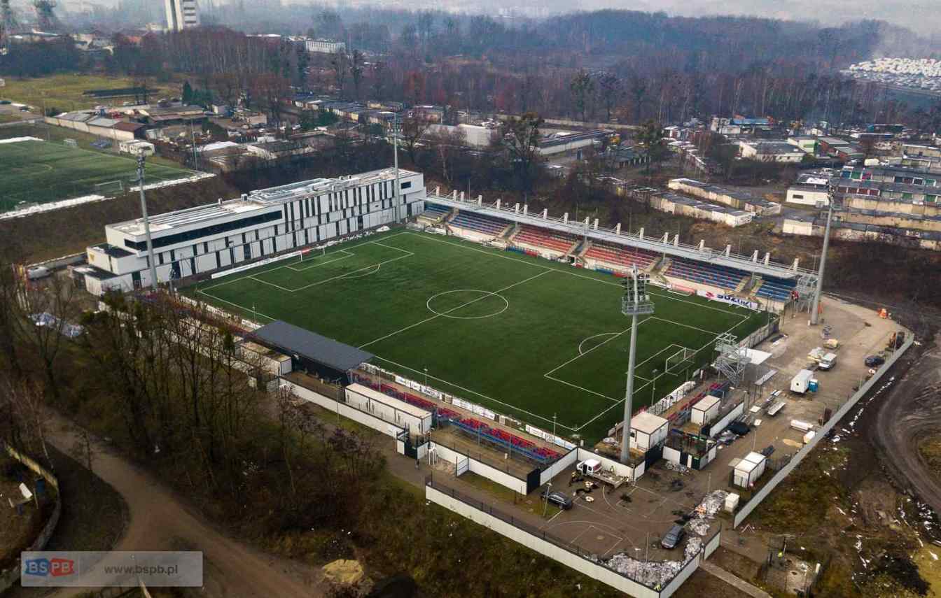 Budowa Stadionu Polonii Bytom