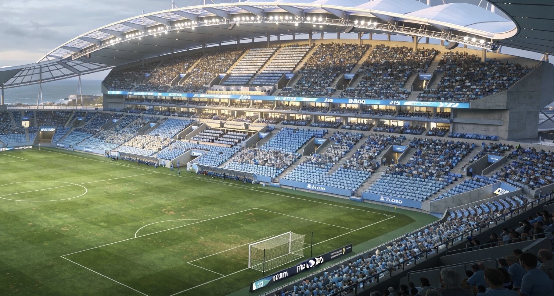 Tak m&oacute;głby wyglądać Balaidos po rozbudowie do 43 000 miejsc.