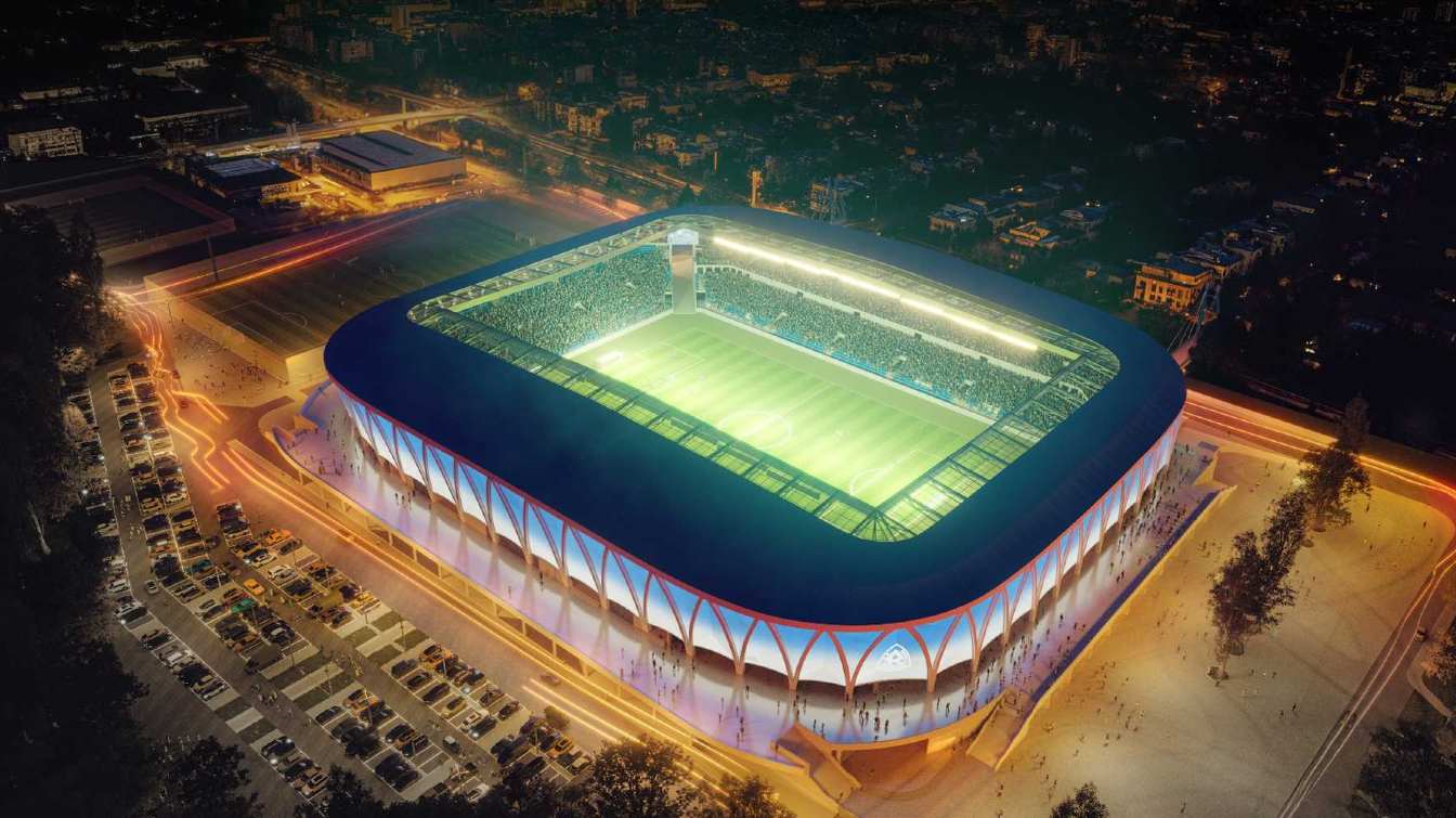 Projekt stadionu Ruchu Chorz&oacute;w