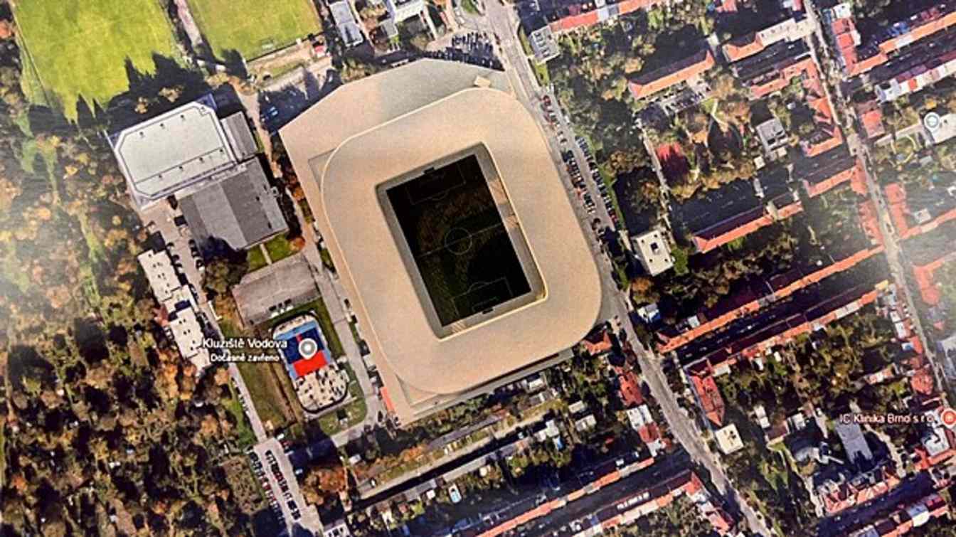 Nowy stadion w Brnie będzie bardziej kompaktowy i wygodny, choć pojemność nie zmieni się diametralnie.
