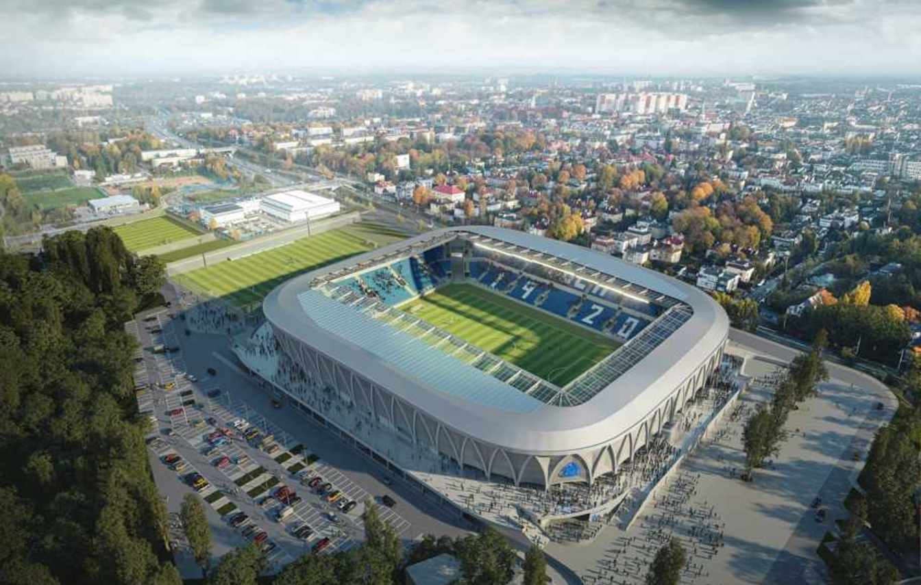 Projekt Stadionu Ruchu Chorz&oacute;w