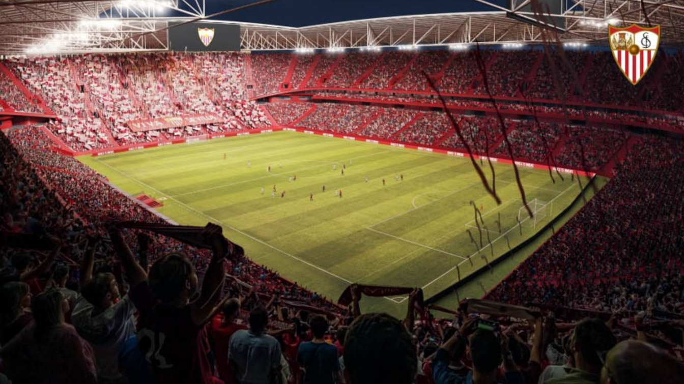 Nowy stadion w Sewilli będzie miał pełny dach i pojemność 55 000 widz&oacute;w.