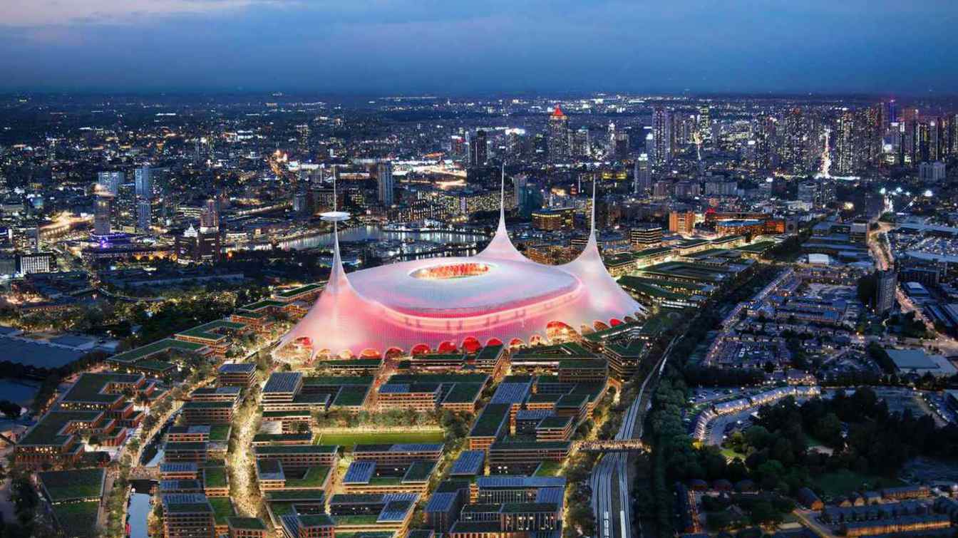 Planowana budowa New Trafford może otworzyć drogę do uzyskania ponad 200 mln &euro; długoterminowej wartości praw sponsorskich.