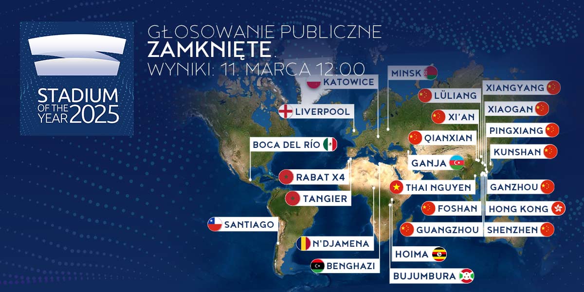 SOTY: Kibice wybrali Stadion Roku 2025! Kiedy poznamy wyniki?