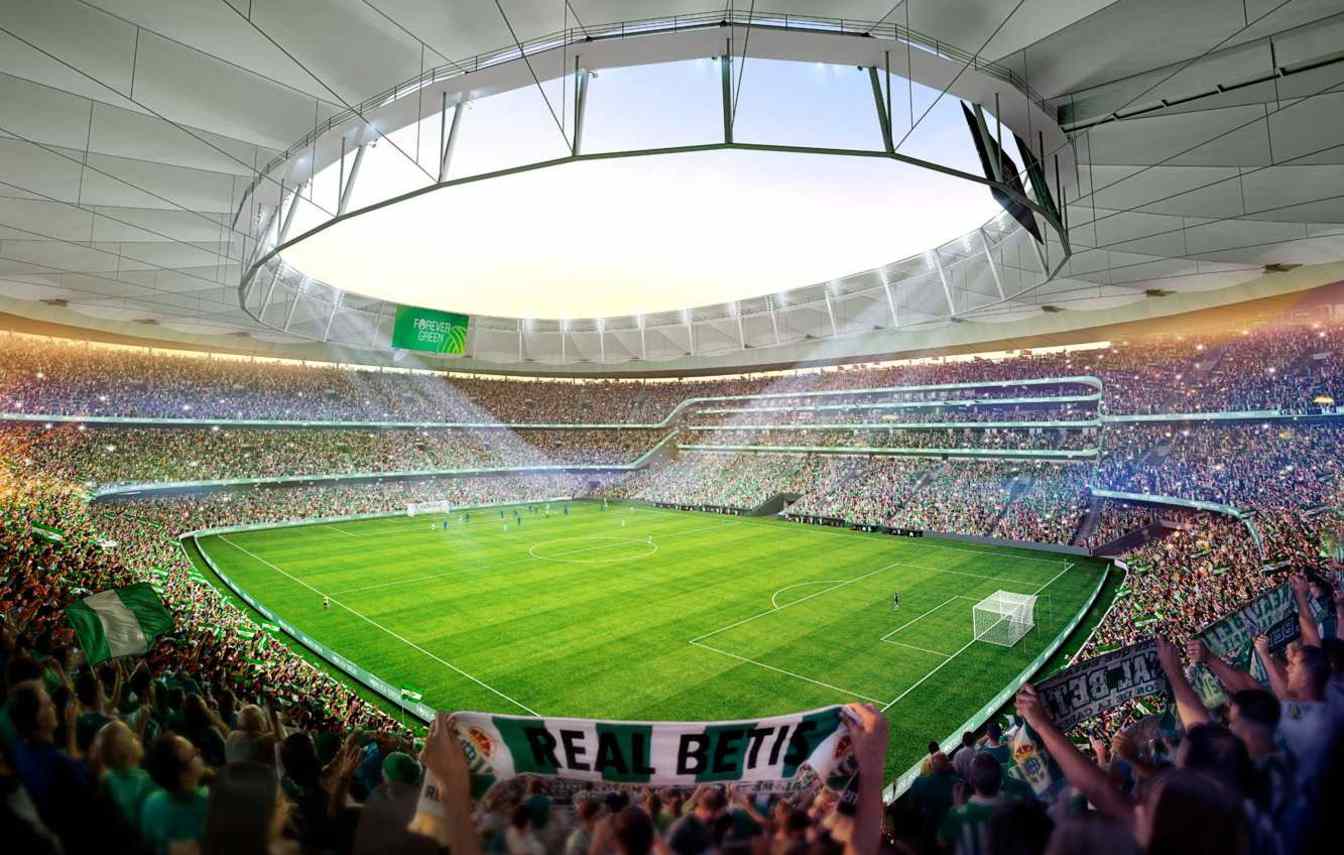 Projekt zakłada kompleksową modernizację trybun, nowe zadaszenie oraz budowę infrastruktury komercyjnej i parking&oacute;w, kt&oacute;re zwiększą funkcjonalność obiektu.