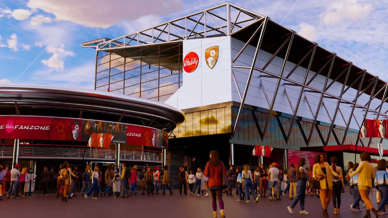 Rozbudowa Vitality Stadium została op&oacute;źniona, a Bournemouth zmieniło harmonogram prac, decydując się na etapową realizację inwestycji.