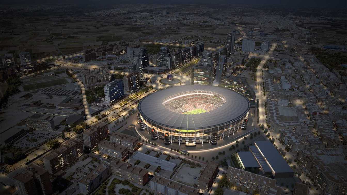 Stadion Nou Mestalla pomieści 70 000 widz&oacute;w, z czego 6500 miejsc znajdzie się w strefach VIP.