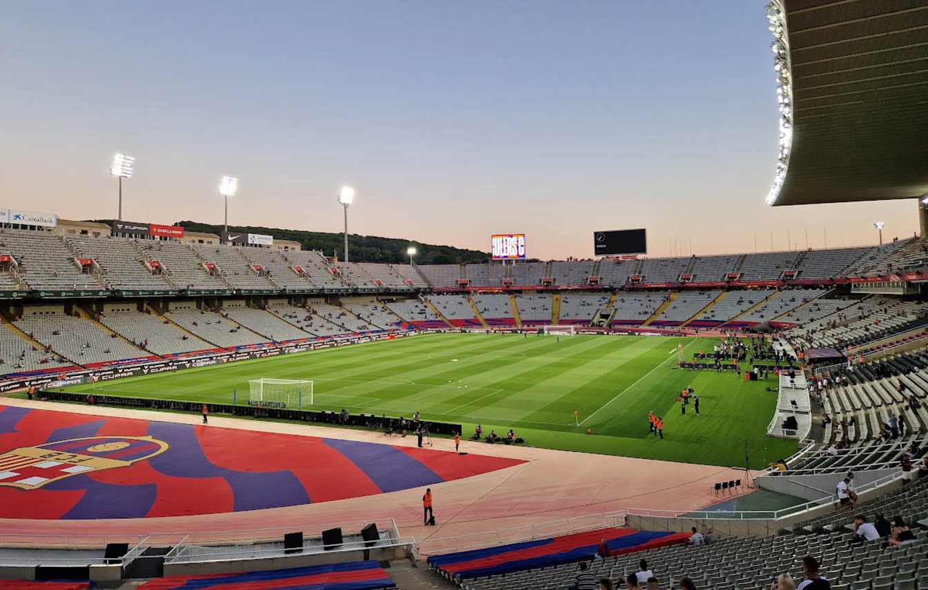 W latach 2022&ndash;2025 drużyna Bar&ccedil;y rozegrała już mecze na stadionie Llu&iacute;s Companys.
