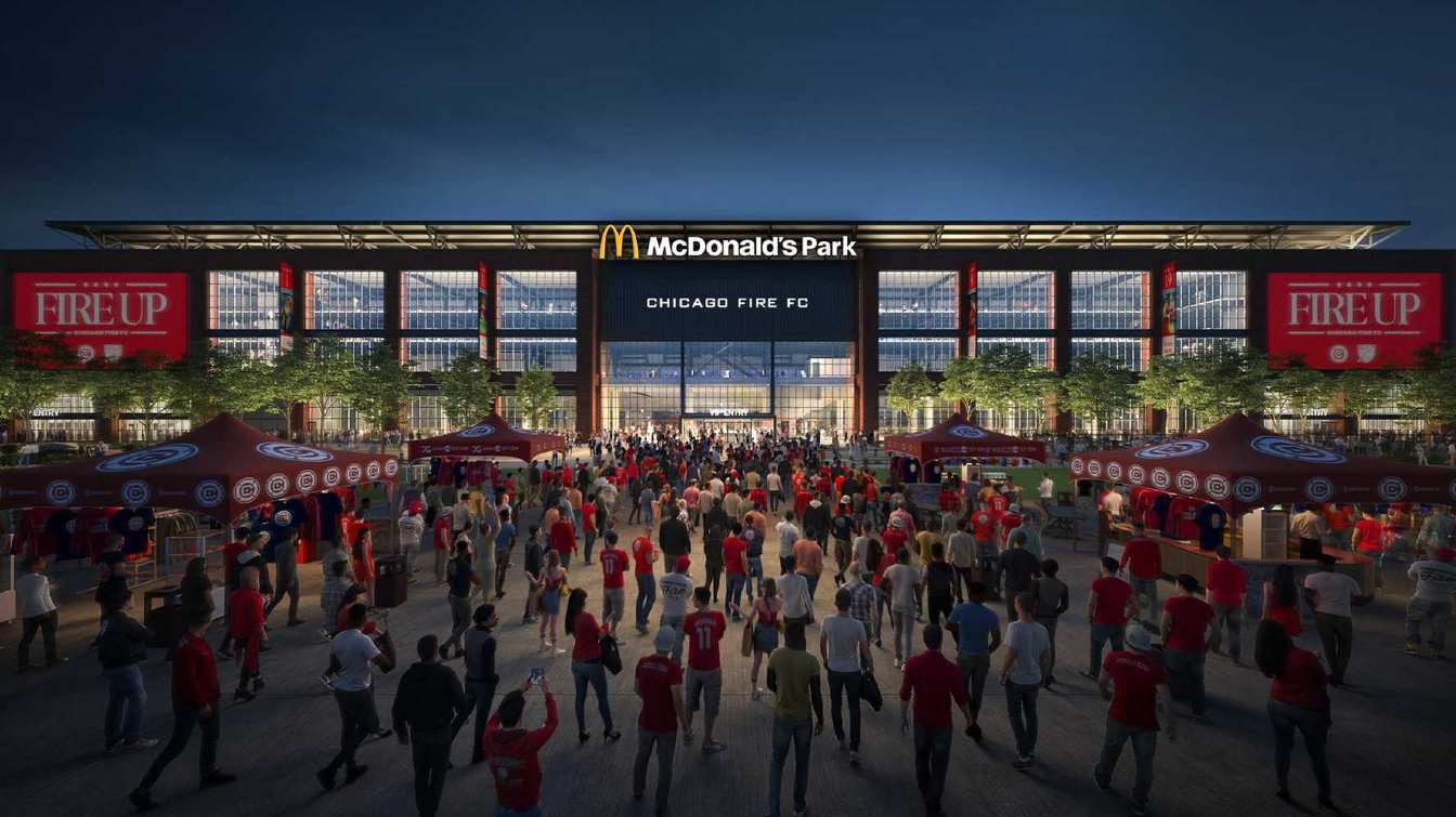 Nowy stadion Chicago Fire FC będzie nosił nazwę McDonald&rsquo;s Park dzięki przełomowej wsp&oacute;łpracy z McDonald's. Obiekt na ponad 22 tys. widz&oacute;w powstający w The 78 ma połączyć futbol MLS, rozrywkę i projekty społeczne dla mieszkańc&oacute;w Chicago.