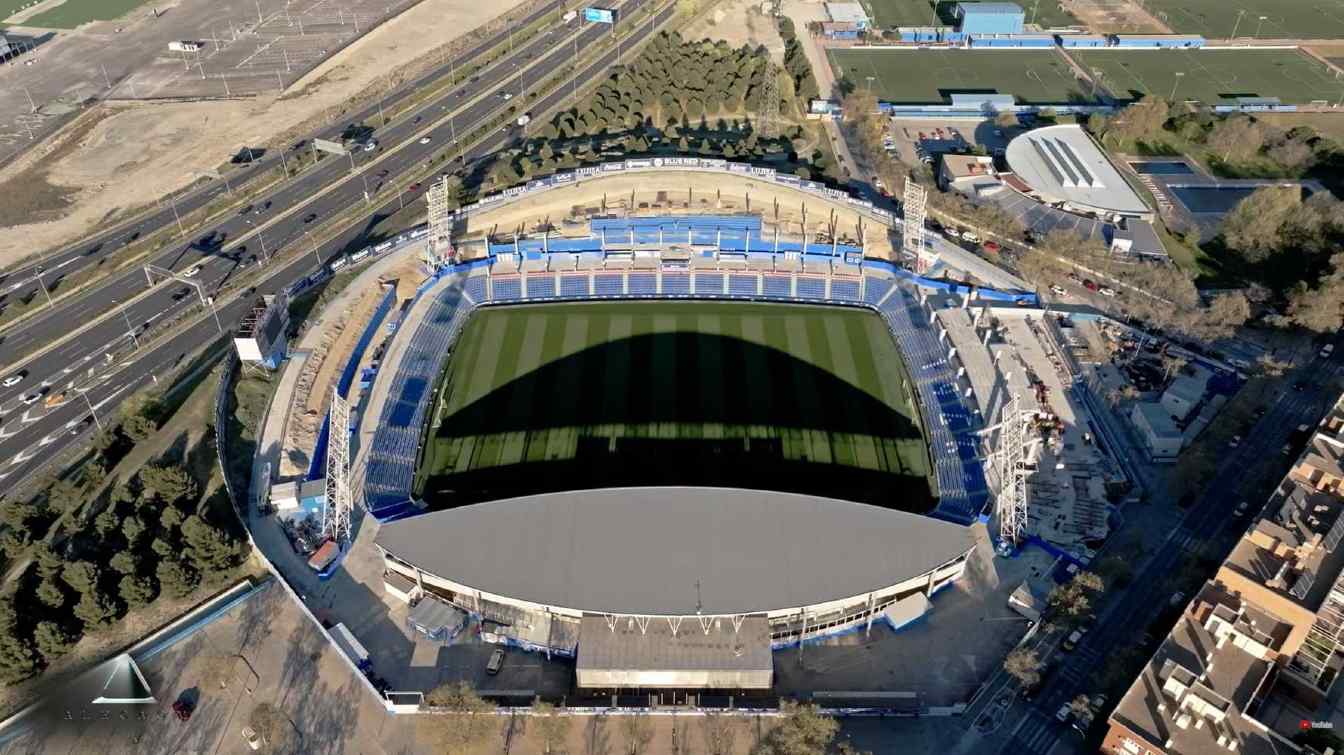 Od zeszłego lata na Coliseum trwa przebudowa, ale Getafe zdołało pogodzić prace z meczami.