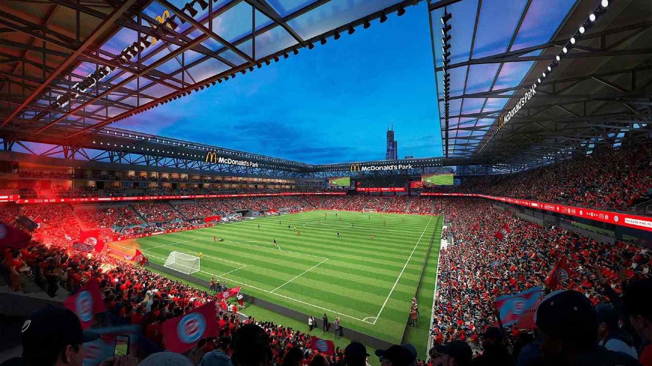 Chicago Fire dostało zielone światło dla budowy nowego stadionu w dzielnicy The 78. McDonald&rsquo;s Park za 750 mln $ ma powstać z prywatnych środk&oacute;w Joe Mansueto i stać się stałym domem drużyny Roberta Lewandowskiego.